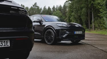 Porsche Macan EV prototype - front static